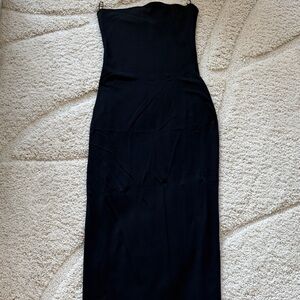 Aritzia Classic Black Strapless Dress